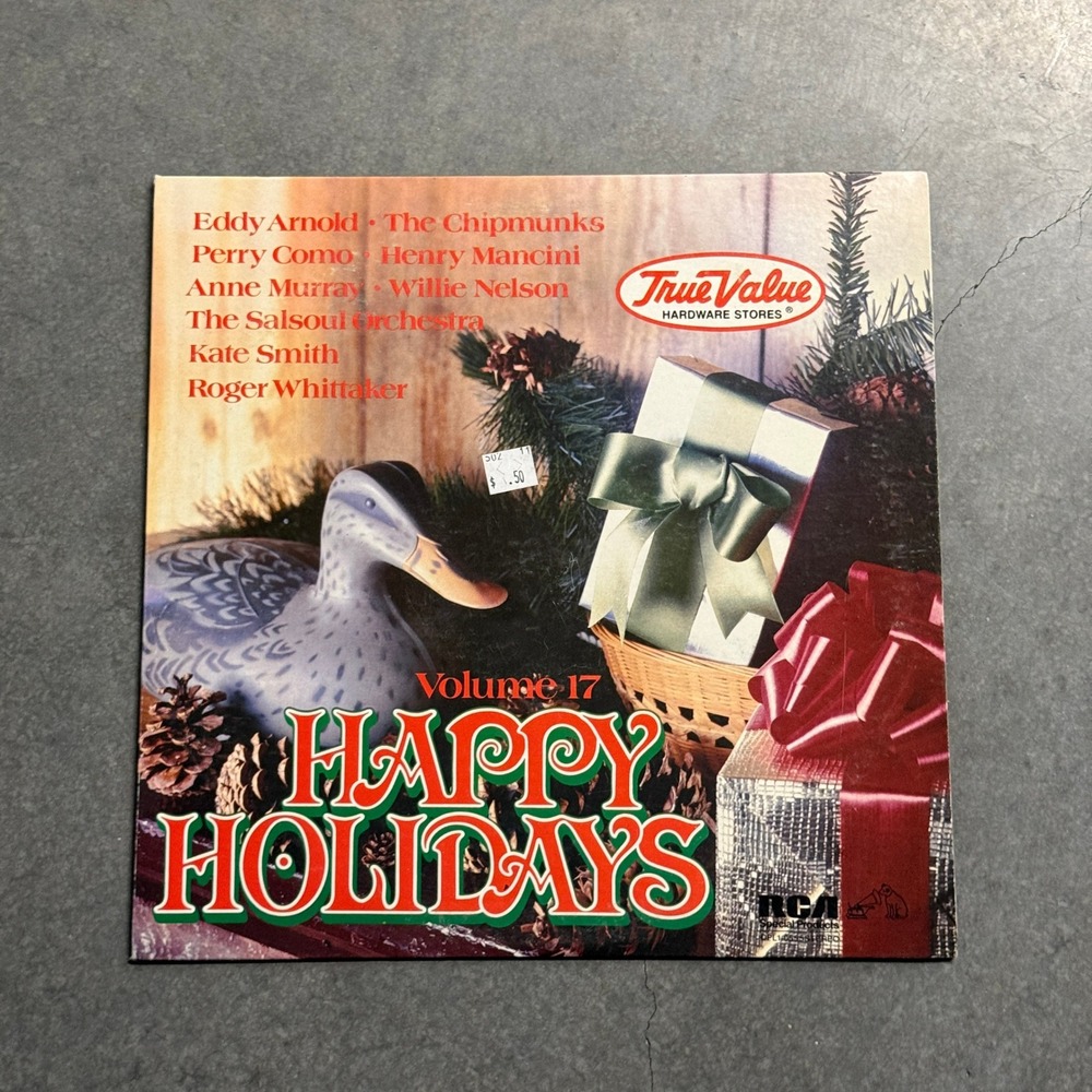 True Value Happy Holidays Vol 17 Vinyl LP 1982 Willie Nelson Perry Como RCA